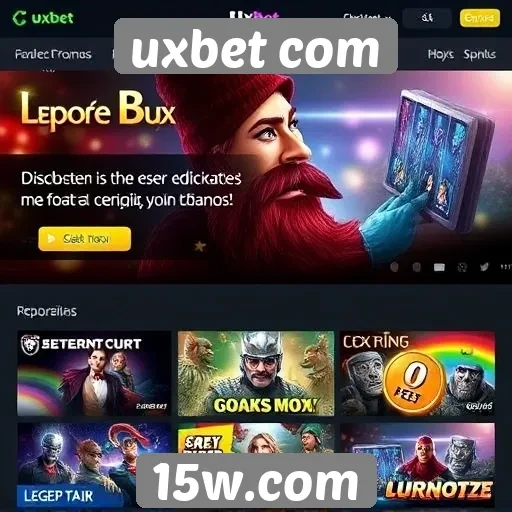 Visão geral das promoções e bônus do uxbet com